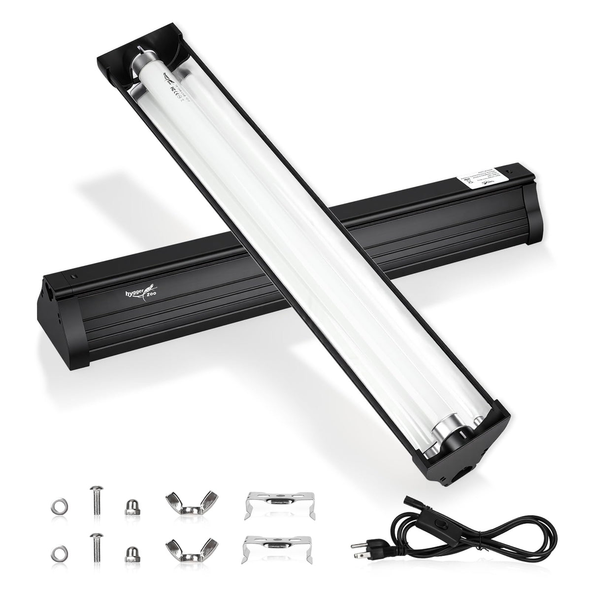 15W T8 UVB Reptile Light Fixture 18 Inch E678198