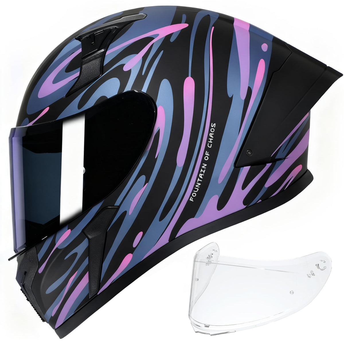 Full Face Motorcycle Helmet DOT Approved A832