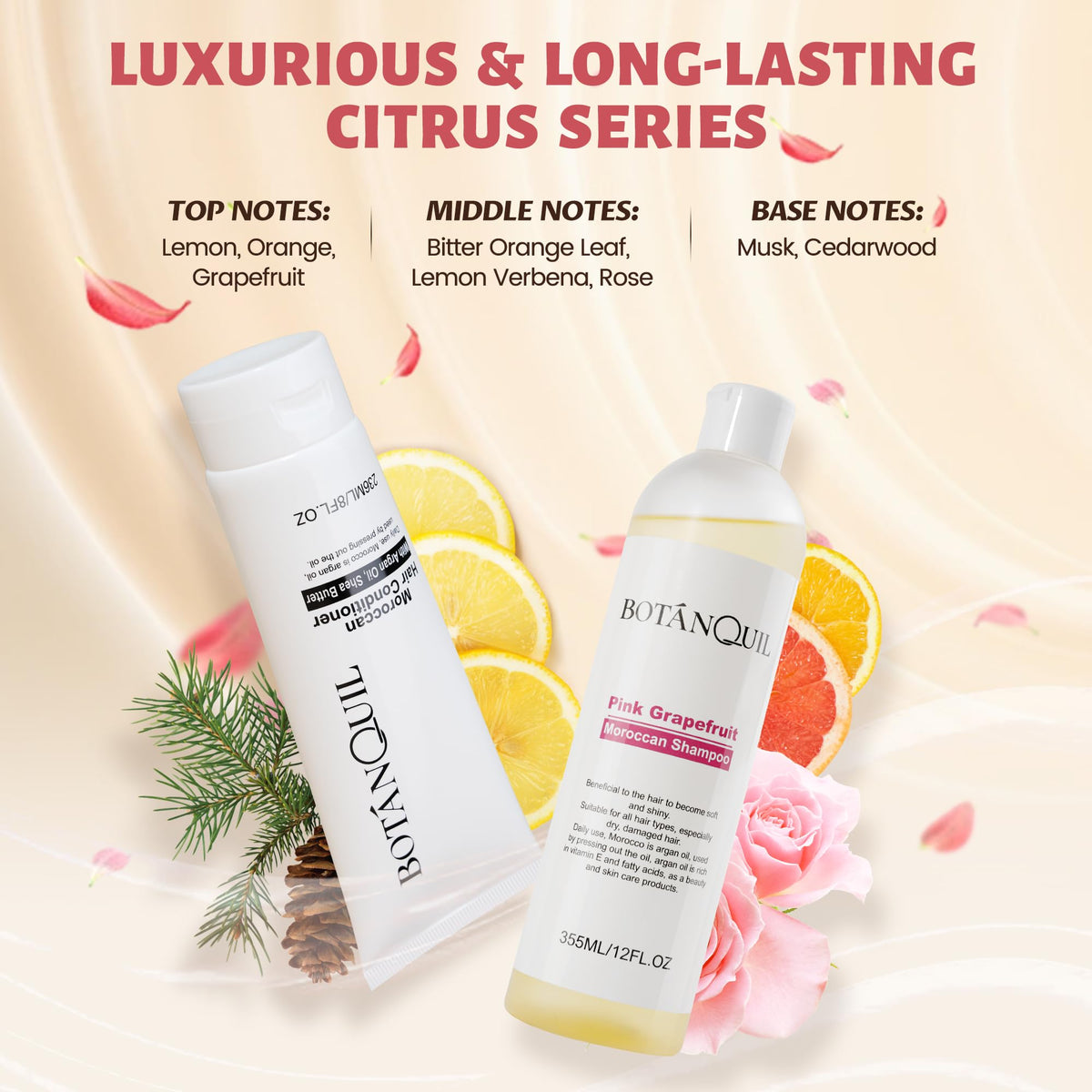 Argan Oil Shampoo and Conditioner Set Y486