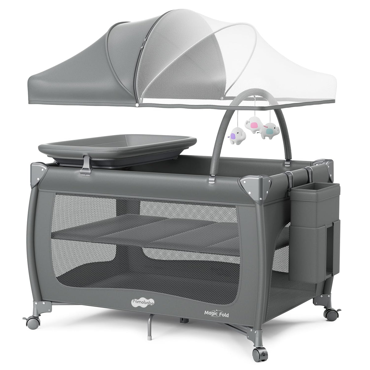 Portable Baby Playpen with Bassinet K2285