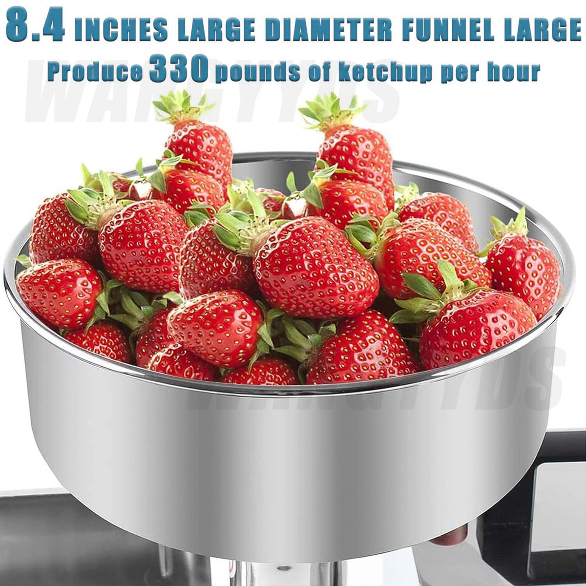 450W Stainless Steel Tomato Strainer H569