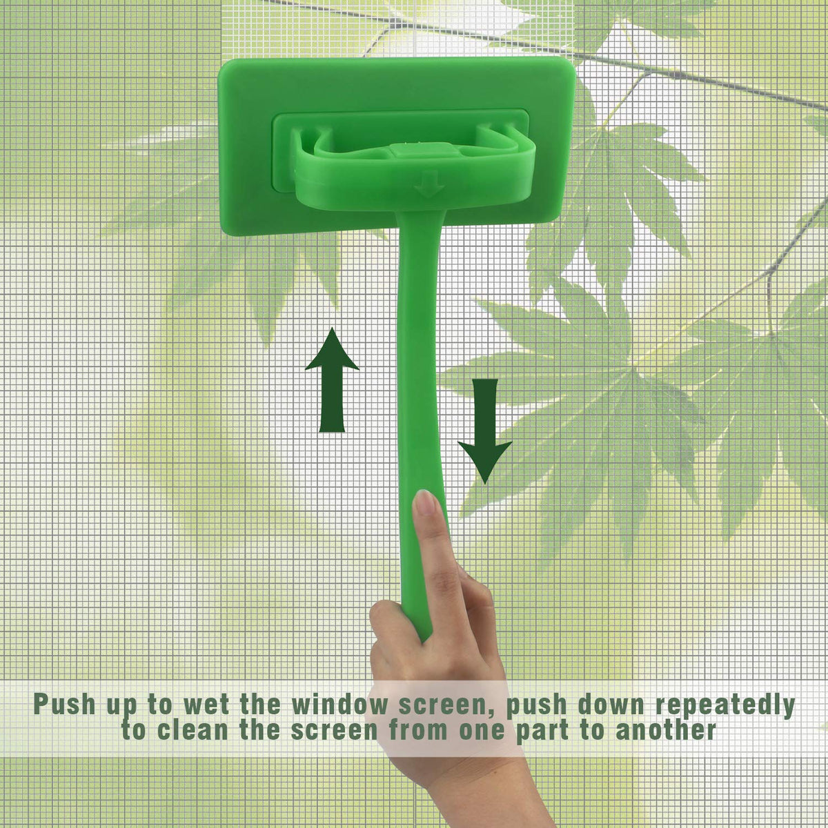 Mesh Screen Cleaner, Detachable Window Screen Cleaning Brush R4046