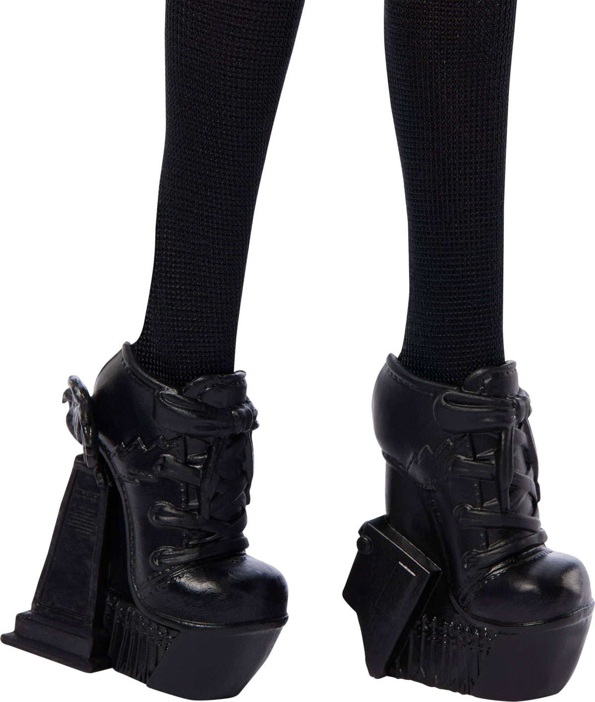 Black Dress Doll with Stockings and Accessories J79211